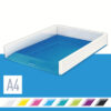 LEITZ     Briefkorb WOW               A4 53611036  weiss/blau – Bild 3