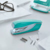 LEITZ     Heftgerät NeXXt WOW 5502 55021051  eisblau               30 Blatt – Bild 2