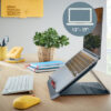 LEITZ     Laptopständer Cosy 6426-0089 13''-17'' Laptops grau 1 Stück – Bild 2