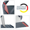LEITZ     Laptopständer Cosy 6426-0089 13''-17'' Laptops grau 1 Stück – Bild 3