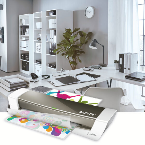 LEITZ     Laminiergerät iLAM Home Office 73680089  grau                        A4 – Bild 4
