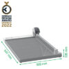 LEITZ     Rollenschneidemaschine 90280000  Precision Office A3 / 15 Blatt – Bild 2