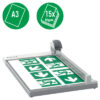 LEITZ     Rollenschneidemaschine 90280000  Precision Office A3 / 15 Blatt – Bild 4