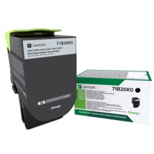 LEXMARK   Toner-Modul return     schwarz 71B20K0   CS31/41/51x        3000 Seiten