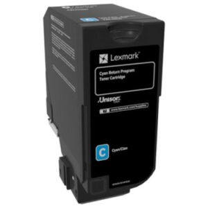 LEXMARK   Toner-Modul return        cyan 74C20C0   CS720/725/CX725    3000 Seiten