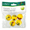 LINEX     Radierer 400114751 bunt                   5 Stück – Bild 2