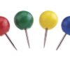 MAGNETOP. Pinwand-Nadeln 111165106 rot, 6x17mm          100 Stück – Bild 4