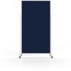 MAGNETOP. Design-Moderatorentafel VP 1181114   Filz, dunkelblau   1000x1800mm – Bild 2