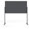 MAGNETOP. Design-Moderatorentafel VP 1181201   grau, Filz         1000x1800mm – Bild 3