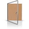 MAGNETOP. Schaukasten SP   870x1085x40mm 1215224   Indoor, Kork             9x A4 – Bild 2