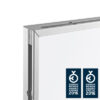 MAGNETOP. Ferroscript-Whiteboard 1240100                       1000x750mm – Bild 3