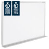 MAGNETOP. Design-Whiteboard CC 12404CC   emailliert          1200x900mm – Bild 2