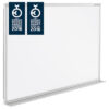MAGNETOP. Design-Whiteboard CC 12405CC   emailliert         1500x1200mm – Bild 2