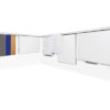 MAGNETOP. Wandflipchart Wand/Schiene 1246010   komp. montierbar    750x1000mm – Bild 2