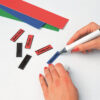 MAGNETOP. Ferrocard Etiketten    50x10mm 1284202   gelb                 205 Stück – Bild 2