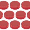 MAGNETOP. Magnet Ergo Medium     10 Stk. 1664006   rot                       30mm – Bild 2