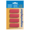 MAGNETOP. Rechteck-Magnethalter 16651406  rot                    4 Stück – Bild 2