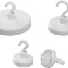 MAGNETOP. Hakenmagnet               36mm 52636     weiss 8kg – Bild 2