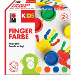 MARABU    Kids Fingermalfarben 030300080 4 Farben