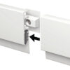 MAUL      Klemmleiste MAULgrip     100cm 6245802   weiss, Alu – Bild 2