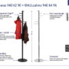 MAUL      Garderobenständer MAULcalima 9406496   silber – Bild 3