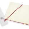 MOLESKINE Skizzenbuch HC     18.2x11.8cm 603111    Medium, scharlachrot, 88 S. – Bild 2