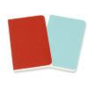 MOLESKINE Notizheft        2x 10.5x6.5cm 620497    blanko, korall/marine, 56 S. – Bild 3