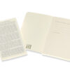 MOLESKINE Notizheft        2x 10.5x6.5cm 620541    liniert,feilchen/bernst.,56S. – Bild 3