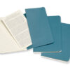 MOLESKINE Notizbuch Karton       3x P/A6 629582    liniert, lebhaftes blau,64 S. – Bild 4