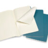 MOLESKINE Notizbuch Karton       3x L/A5 629599    liniert, lebhaftes blau,80 S. – Bild 2