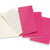 MOLESKINE Notizbuch Karton       3x P/A6 629643    liniert,kinetisches pink,64S. – Bild 4