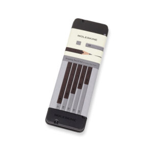 MOLESKINE Zeichenstifte-Set 710470    6B,4B,2B,HB,H          5 Stück