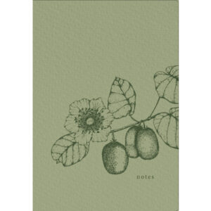 NATURVERL Notizbuch Crushpaper        A5 11007N    Kiwi Mono, dotted