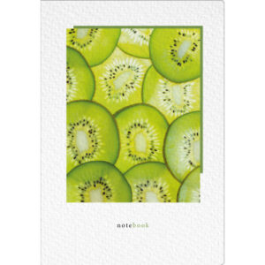 NATURVERL Notizbuch Crushpaper        A5 11009N    Kiwi Foto, dotted