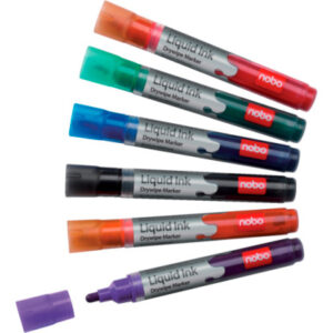 NOBO      Liquid Ink Marker      Blister 1901419   6 Farben