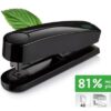 NOVUS     Heftgerät B4 re+new B4 020193 schwarz, 40 Blatt – Bild 3