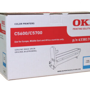 OKI       Drum                      cyan 43381707  C5600/5700       20'000 Seiten