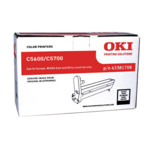 OKI       Drum                   schwarz 43381708  C5600/5700       20'000 Seiten