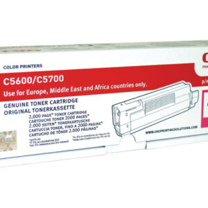 OKI       Toner                  magenta 43381906  C5600/5700         2000 Seiten