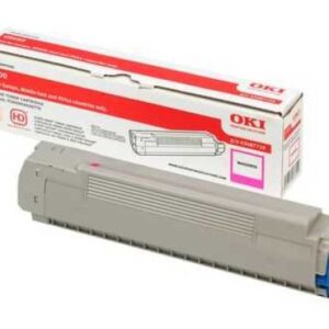 OKI       Toner                  magenta 43487710  C8600              6000 Seiten