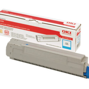 OKI       Toner                     cyan 43487711  C8600              6000 Seiten