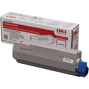 OKI       Toner                  magenta 43865722  C5850/5950         6000 Seiten