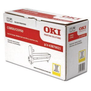OKI       Drum                    yellow 43870021  C5850/5950       20'000 Seiten