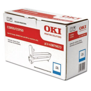 OKI       Drum                      cyan 43870023  C5850/5950       20'000 Seiten