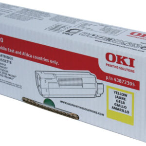 OKI       Toner                   yellow 43872305  C5650/5750         2000 Seiten
