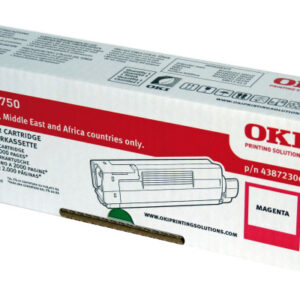 OKI       Toner                  magenta 43872306  C5650/5750         2000 Seiten