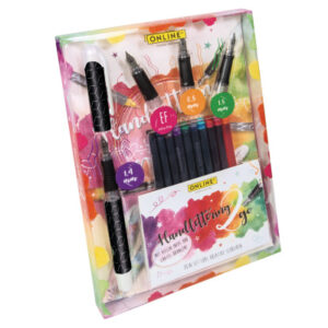 ONLINE    Handlettering Set        1.4mm 12484     Black Style               blau