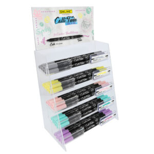 ONLINE    Calli Brush Twin           3mm 18615     ass.                  60 Stück
