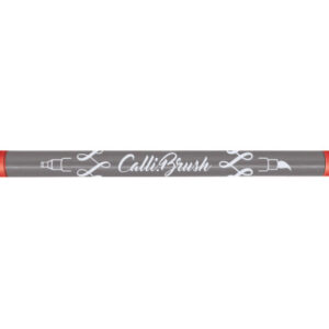 ONLINE    Callibrush Pen Double Tip  2mm 19055/6   Rot