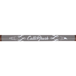 ONLINE    Callibrush Pen Double Tip  2mm 19062/6   Brown